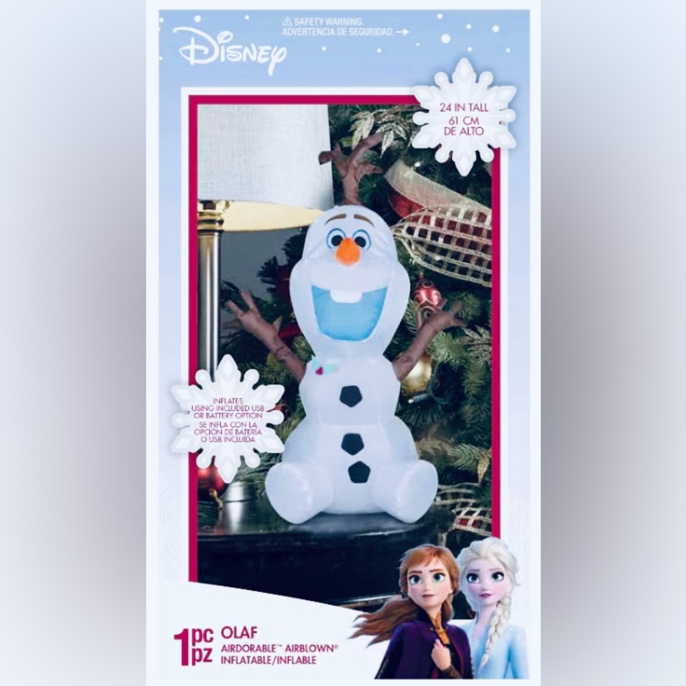 Inflatable Airdorable Olaf - NEW!